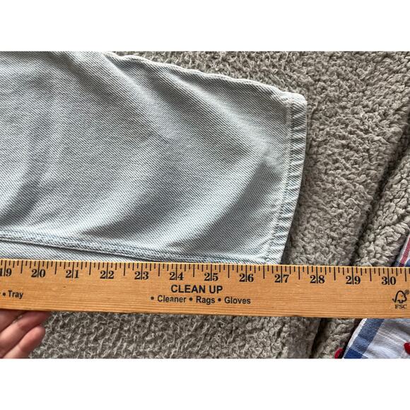 Still Here Jeans XXS 00 Baggy Wide Leg High Waist Button Light Retro Grunge 24 - Picture 10 of 14